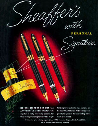 Sheaffer Autograph